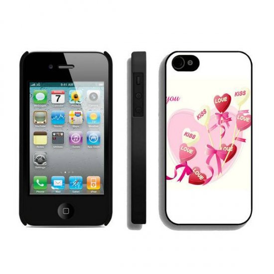Valentine Lollipop Love iPhone 4 4S Cases BXB